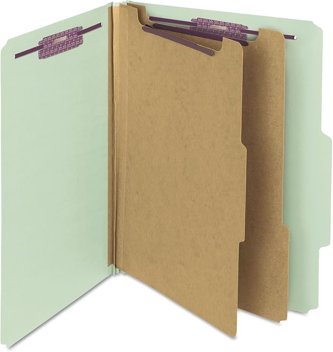 Smead Pressboard Classification File Folder - Image 2