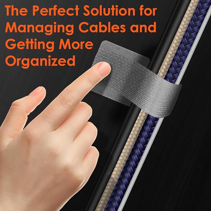 Cable Management Under Desk Cord Organizer, Cable Organizers - Image 4