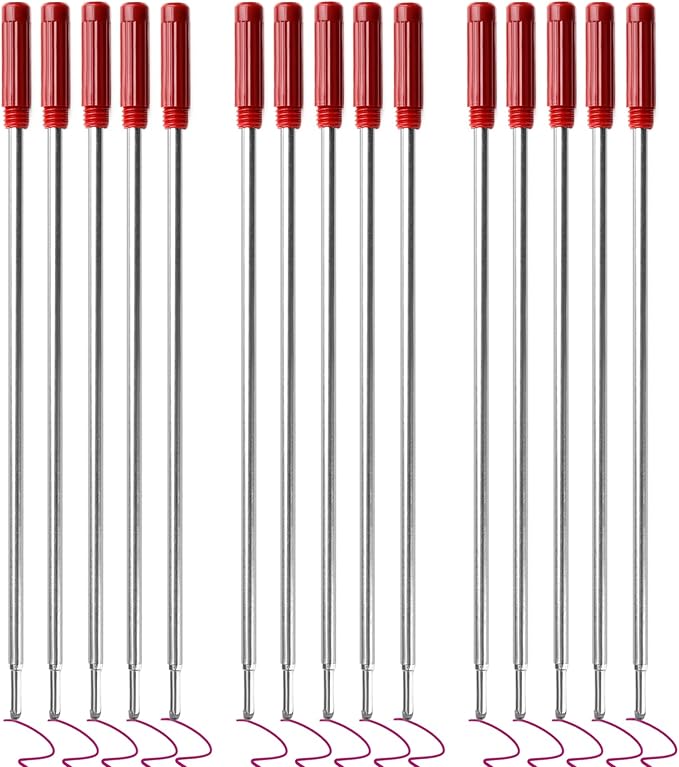 0.7 mm Ballpoint Ink Twist Pen Refills, Stationery Compatible by Yenovo