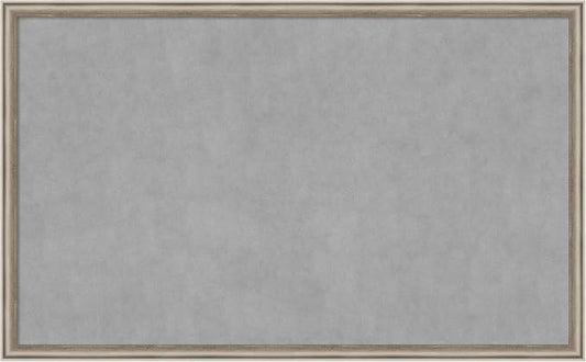 Amanti Art Silver Framed Magnetic Board 26x42 Large Vision Board by AmantiArt