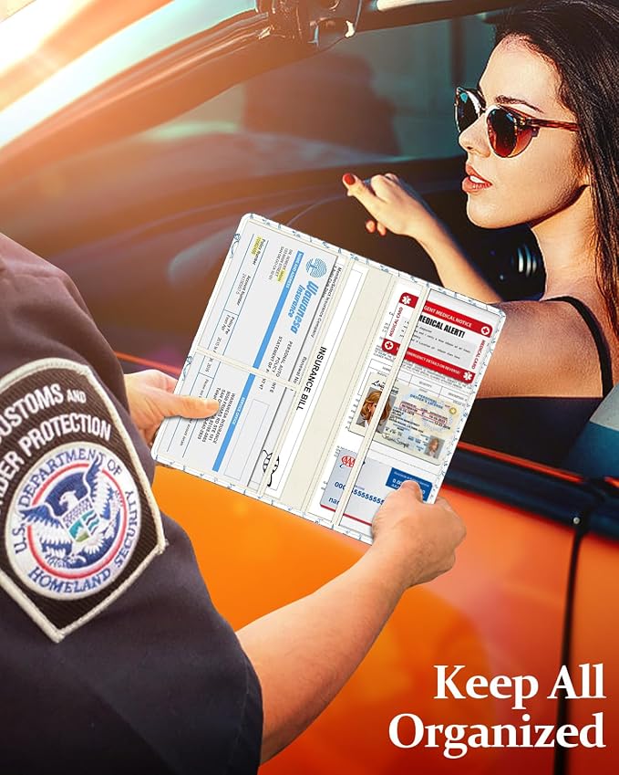 Slohif Car Registration and Insurance Holder - Image 5