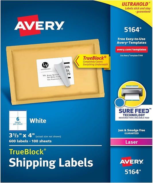 Avery Printable Shipping Labels by Avery