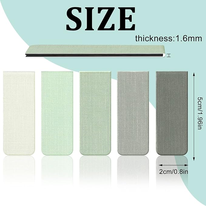 15 Pieces Bookmark, Magnetic Bookmarks - Image 2