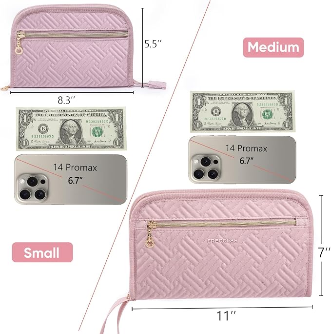 Receipt Organizer with 12 Pockets 8x5.5" Small Receipt Holder Organizer - Image 3