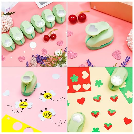UCEC Paper Punches for Crafting, Hole Punch for Kids, 1 Inch Craft Hole Punch - Image 3