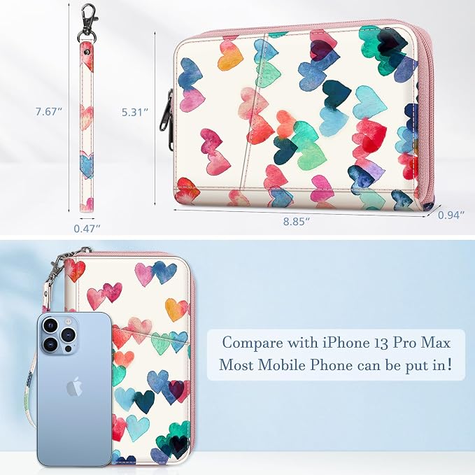Fintie Family Passport Holder Wallet, RFID Blocking Travel Document Organizer - Image 4
