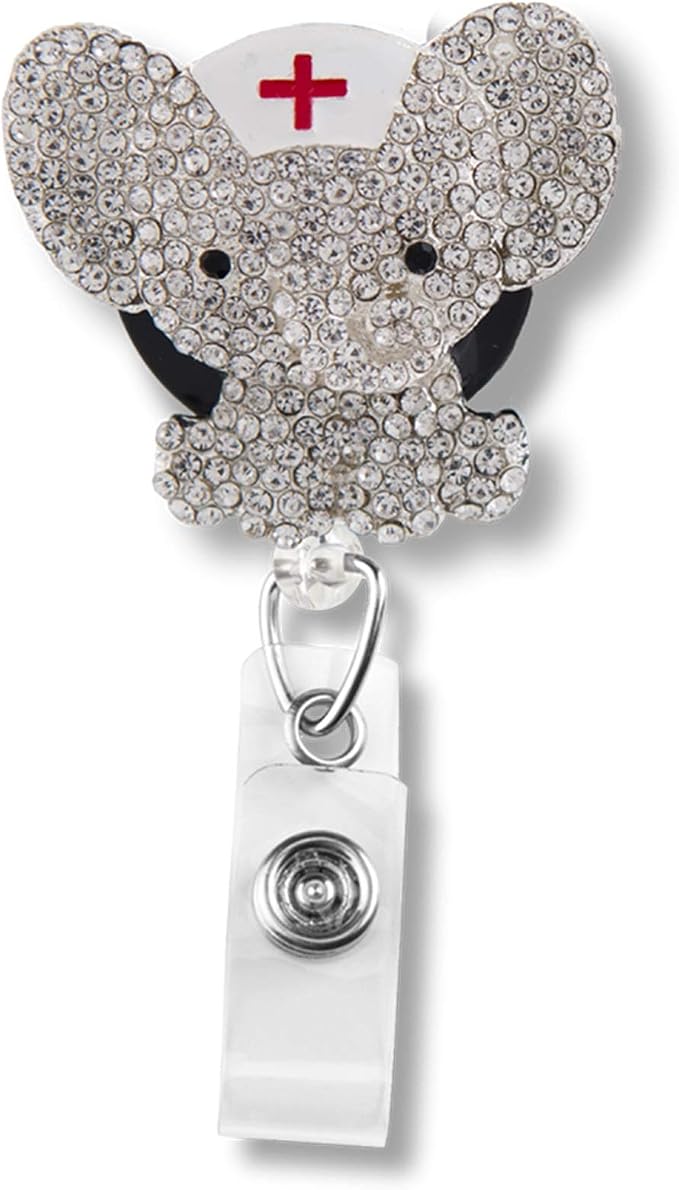 Outside the Box Sparkle and Shine Novelty Retractable Badge Reel ID Holder by Unknown