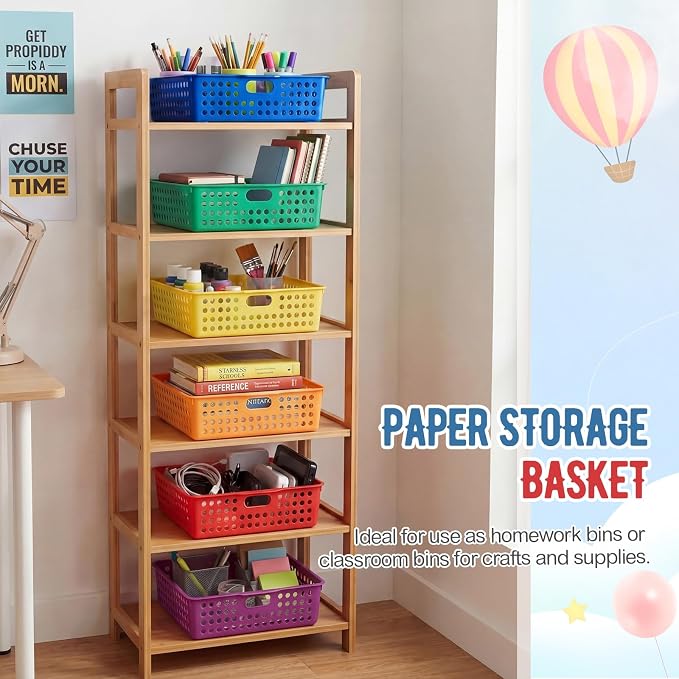 Geetery 12 Pack Classroom Storage Baskets - Image 6