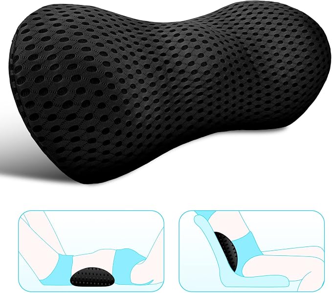 Lumbar Support Pillow for Office Chair, Memory Foam Lumbar Pillow for Lower by Relaxedcomfortablebreathab