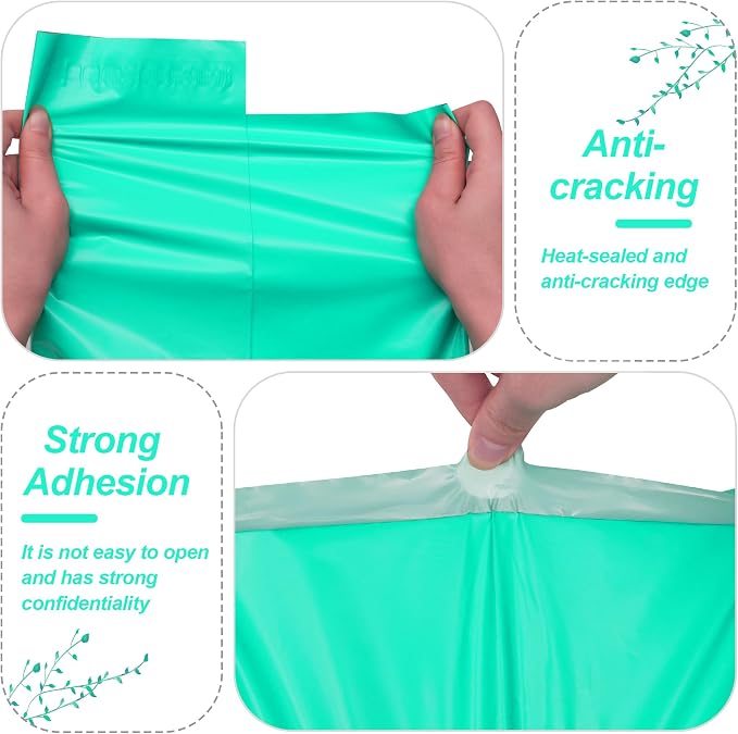 JinRuiKJ Thank You Poly Mailer 12x15.5 Inch 50 PCS, Shipping Bags - Image 4