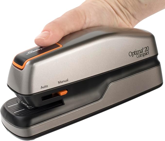 Swingline Electric Stapler, 20 Sheet Capacity, Optima 20, Jam Free, Automatic - Image 2