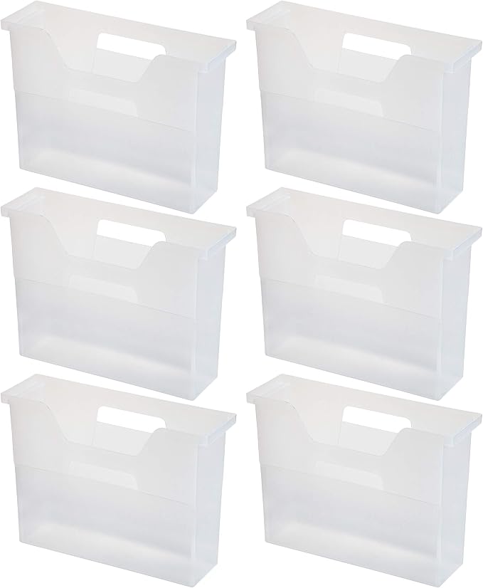 IRIS USA Small Portable Desktop File Box - Image 11