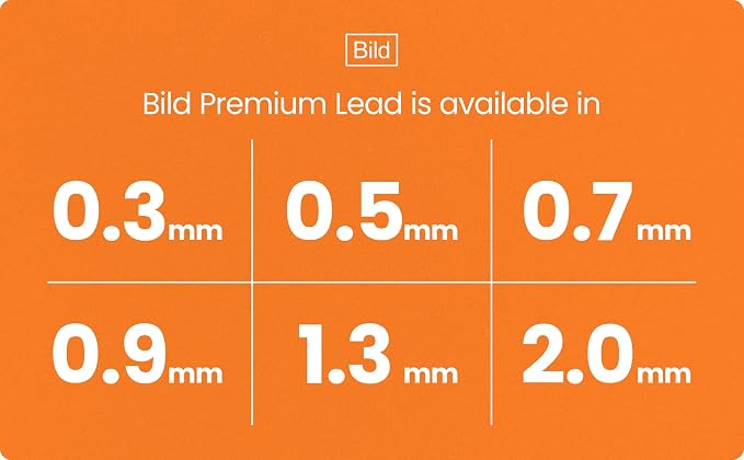Bild Premium 1250 Leads of 0.3 mm HB Mechanical Pencil Lead Refills - Image 2