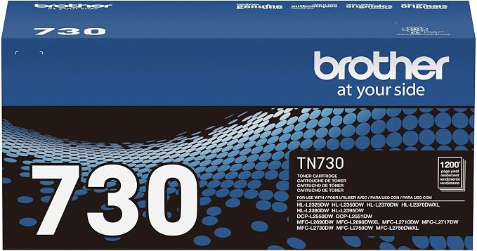 Brother Genuine Standard Yield Toner Cartridge, Replacement Black Toner - Image 8