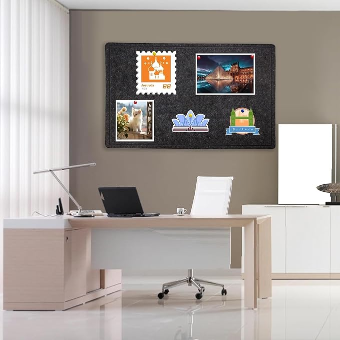 Large Bulletin Board, 48 X 36 inches Cork Board - Image 2