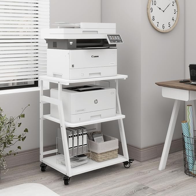 Natwind 3 Tier Large Printer Stand, - Image 2
