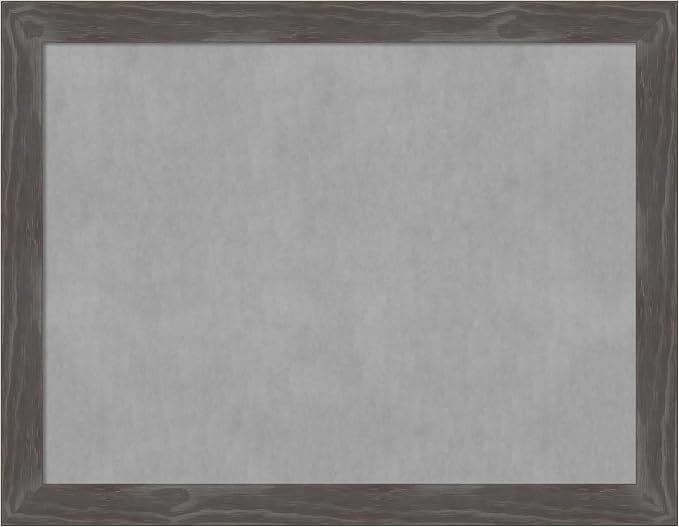 Amanti Art Grey Framed Magnetic Board 21x27 Medium Vision Board by AmantiArt