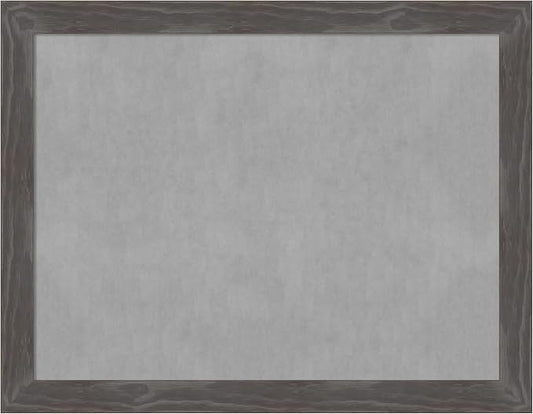 Amanti Art Grey Framed Magnetic Board 21x27 Medium Vision Board by AmantiArt