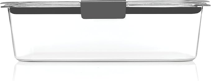 Rubbermaid Brilliance Large Food Storage Container, 9.6 Cup, Leak-Proof - Image 4