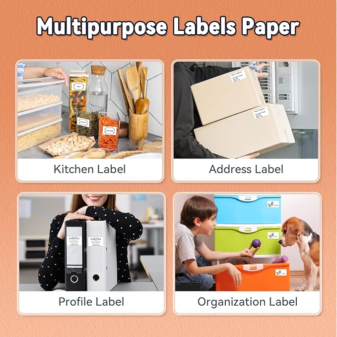 Phomemo Thermal Labels, Address Barcode Thermal Stickers - Image 5