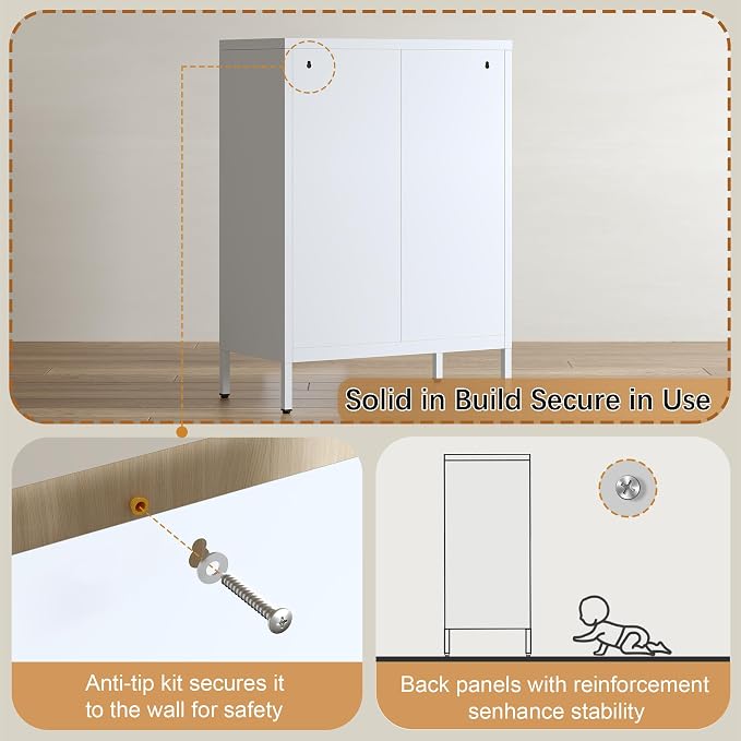 TaskStorz Metal Storage Cabinet - Image 6