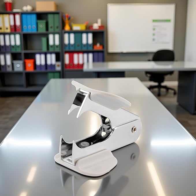 White Steel Pine Style Staple Remover - Image 4