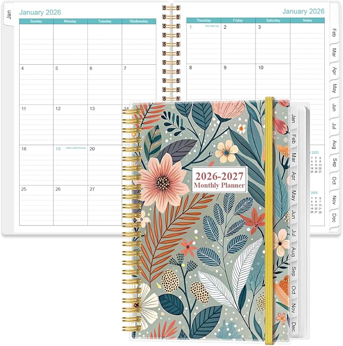 2026-2027 Monthly Planner by Heveboik