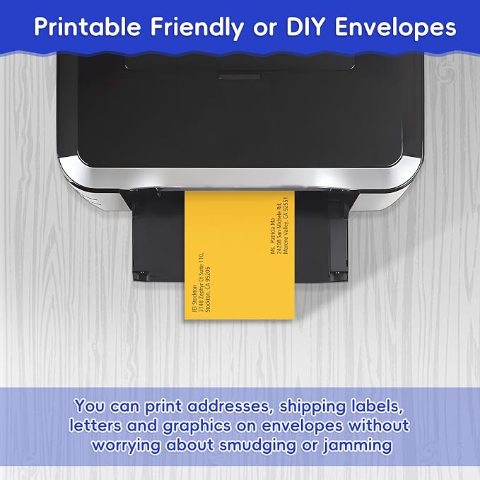 50 Pack 6x9 Envelopes Self Seal, Office Business - Image 5