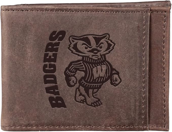 Team Sports America NCAA University of Wisconsin-Madison Front Pocket Slim by TeamSportsAmerica