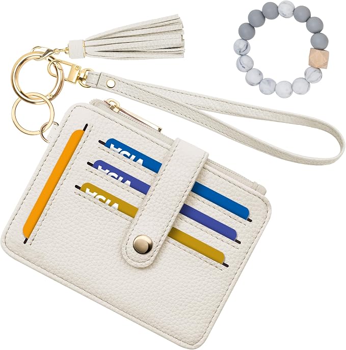 Airkit Wristlet Wallets for Women, Keychain RFID Blocking Credit Card Holder by Airkit
