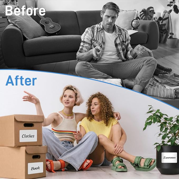 150 Pcs 4"x6" Extra Large Removable Labels - Image 5