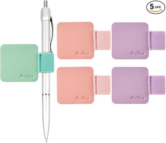 ProCase (5 Pack Pen Loop Holder by ProCase