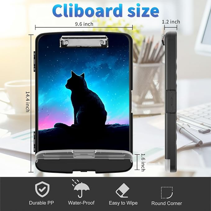Clipboard with Storage, Clip Boards 8.5x11 with Storage High Capacity Nursing - Image 4