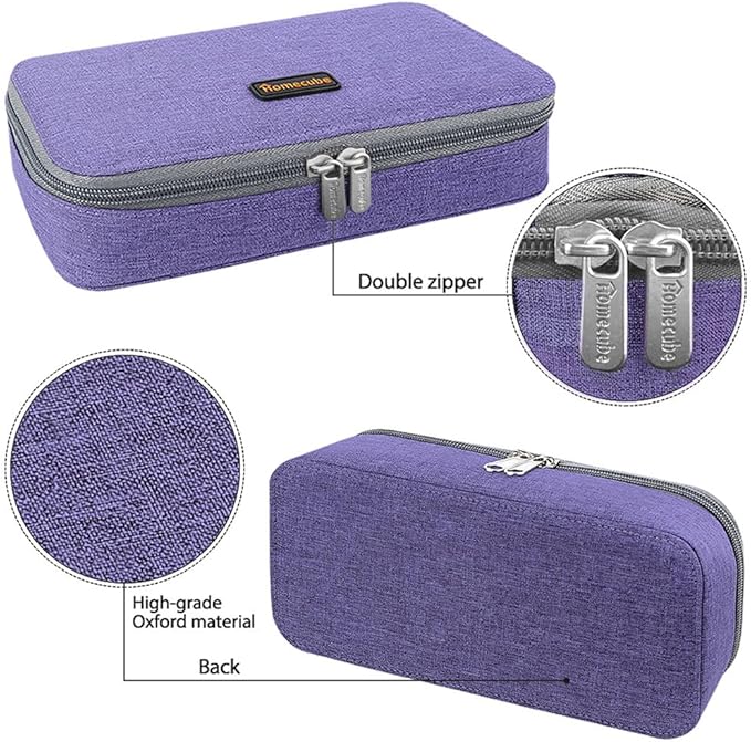 Homecube Big Capacity Pencil Case Oxford Cloth Bag Storage Pouch Marker Pen Pencil Cute Stationery Organizer Bag Holder with Zipper for Middle High School & Office Boy Girl Teen-DeskLoop Office