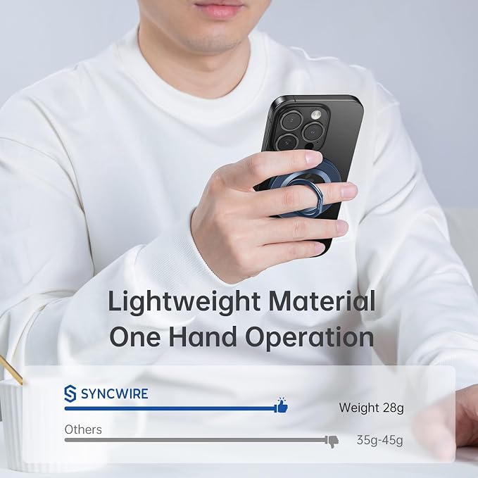 SYNCWIRE Magnetic Phone Ring Holder - Image 7