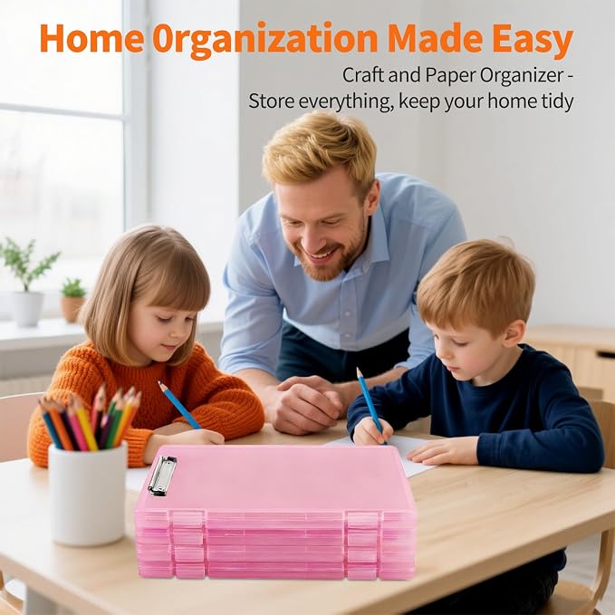 Clipboard with Storage, Waterproof Foldable Heavy Duty Nursing Clip Board - Image 4