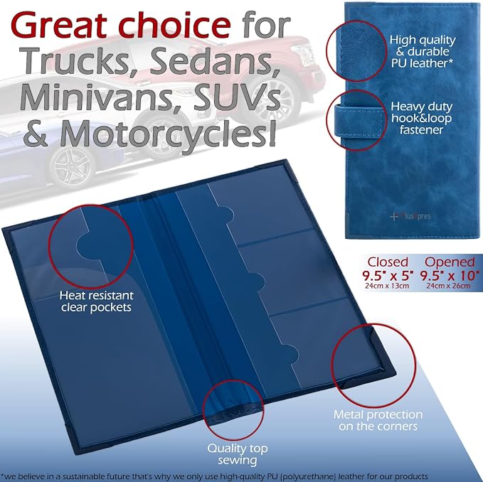 Auto Insurance and Registration Card Holder - Image 5