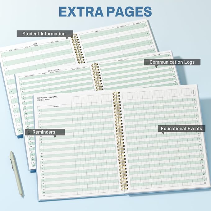 SUNEE 8 Period Teacher Lesson Plan Book - Image 4