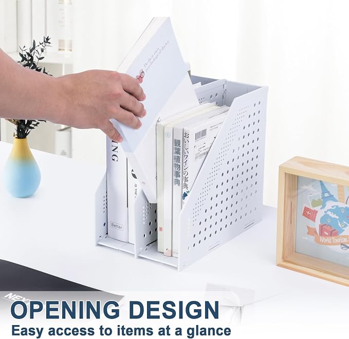FRETONBA Collapsible Magazine File Holder - Image 2