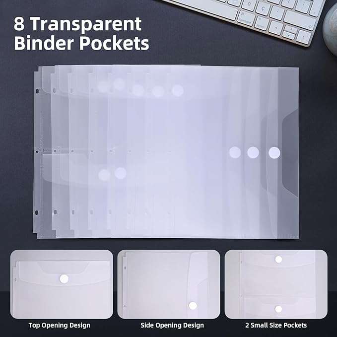 Antner Important Document Organizer Zipper Binder Family Life Emergency - Image 6