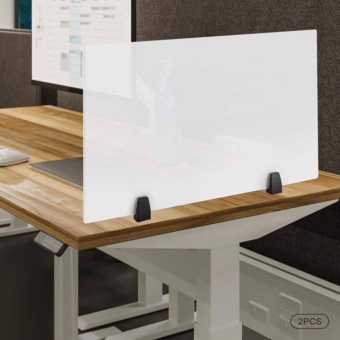 Desk Divider, 30 x 18 inch Acrylic Desk Privacy Panels, Privacy Desk Screen - Image 7