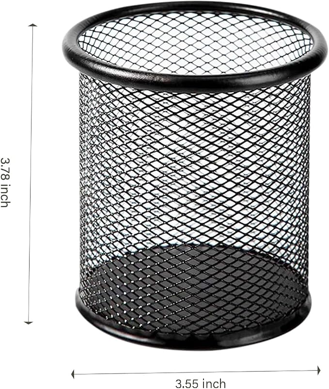 Pen Holder Mesh Pencil Holder Metal Pen Holder Cup Pencil Cup Holder - Image 9