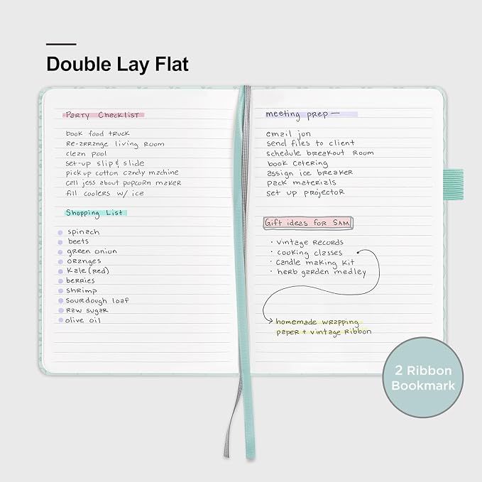 &And Per Se Lined Hardcover Notebook – A5 5.7"x8" College Ruled, 160 Pages - Image 4