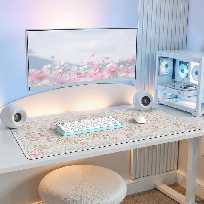 iCasso Computer Pad Blue, Aesthetic Mouse Pad - Image 7