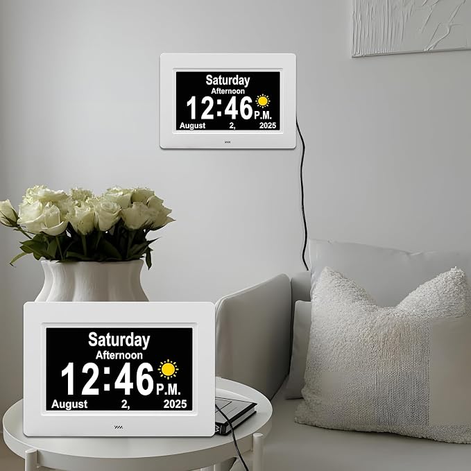SSYA Dementia Clocks with Day and Date - Image 6