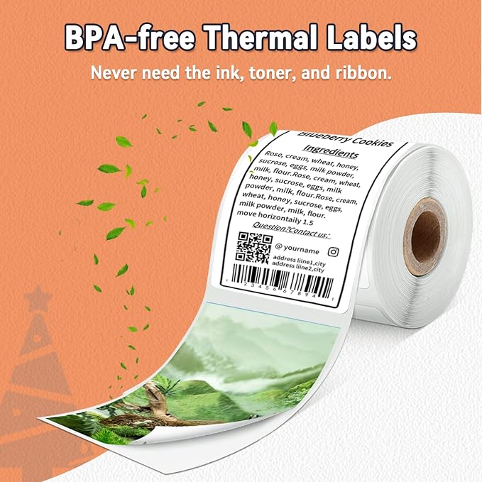 Phomemo Thermal Labels- Address Labels Sticker - Image 6