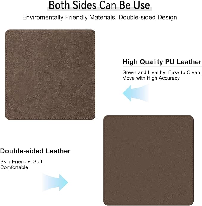 Imitation Crazy Horse Leather Desk Mat - Image 3