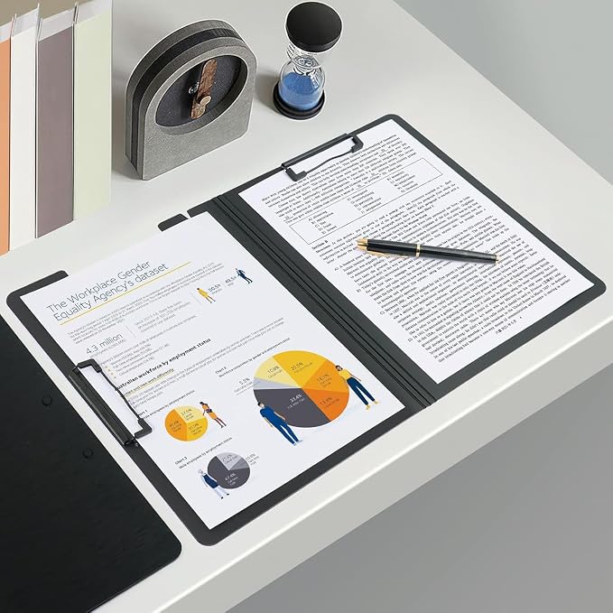 A4 Clipboard, 5 Pack Foldable Clipboards - Image 7