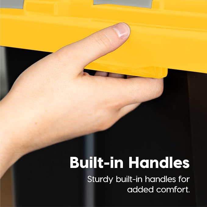 IRIS USA 4-Pack 27 Gallon Storage Bins - Image 7