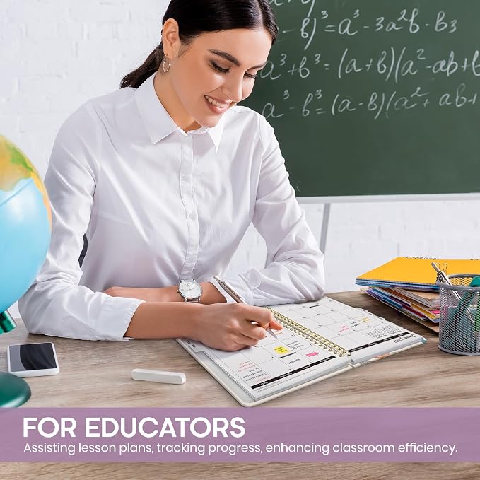 Academic Planner 2026-2027, Weekly and Monthly Calendar Book, July 2026 – June - Image 6
